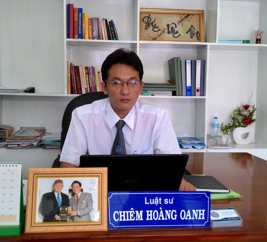 Luật sư Chiêm Hoàng Oanh
